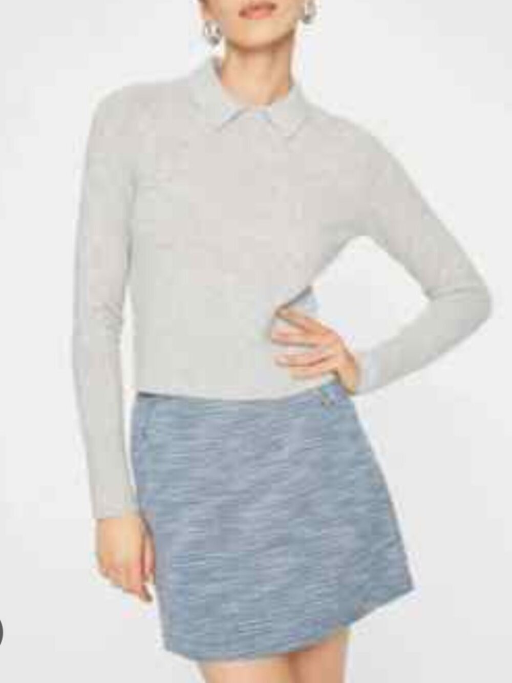 Club Monaco Cashmere Sweater Medium Classic Luxe Quiet Luxury Minimalist Capsule - Picture 2 of 12